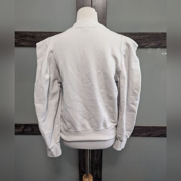 Agolde Folded Sleeve Sweatshirt - Picture 4 of 7